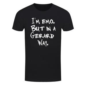 Im Emo But In A Gerard Way Mens Black Tshirt